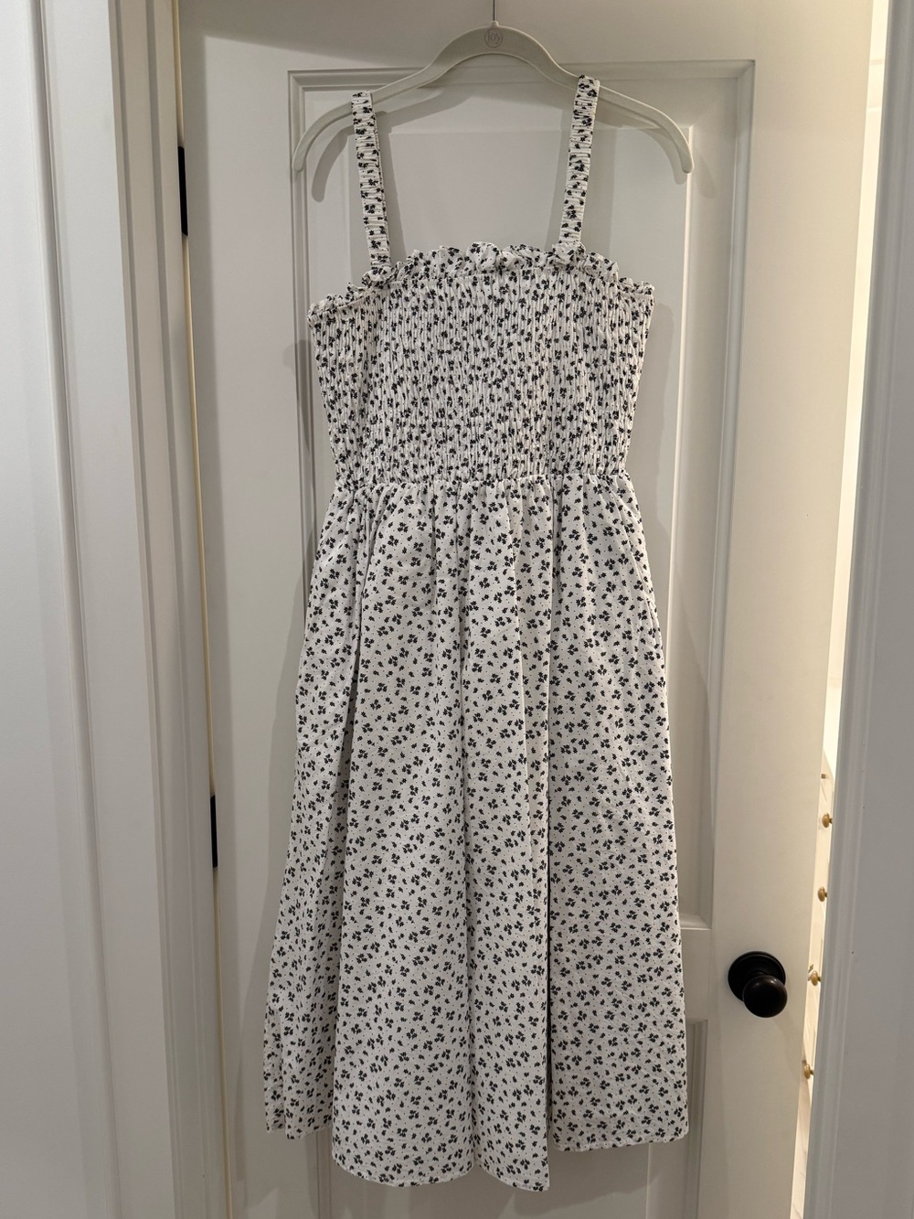 NEW without tags Rails open back midi dress